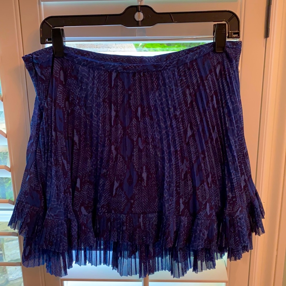 Banana Republic sz 10 snake print skirt NWT